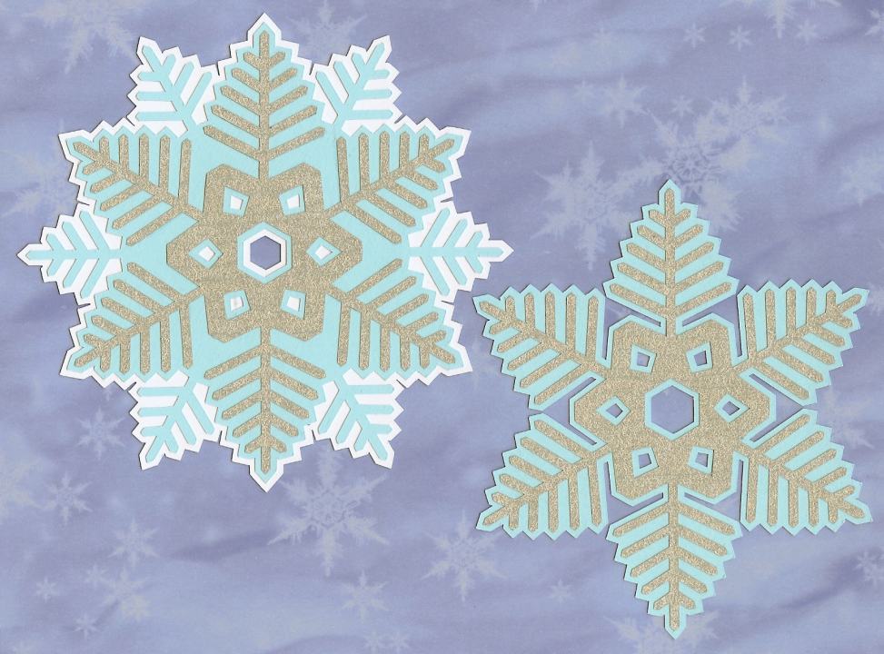 Download Layered snowflakes 10 - Monicas Creative Room
