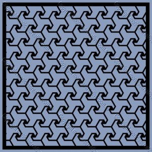 new pattern glass lattice pattern